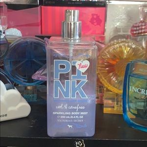 Pink With a Splash Shimmer Cool and Carefree